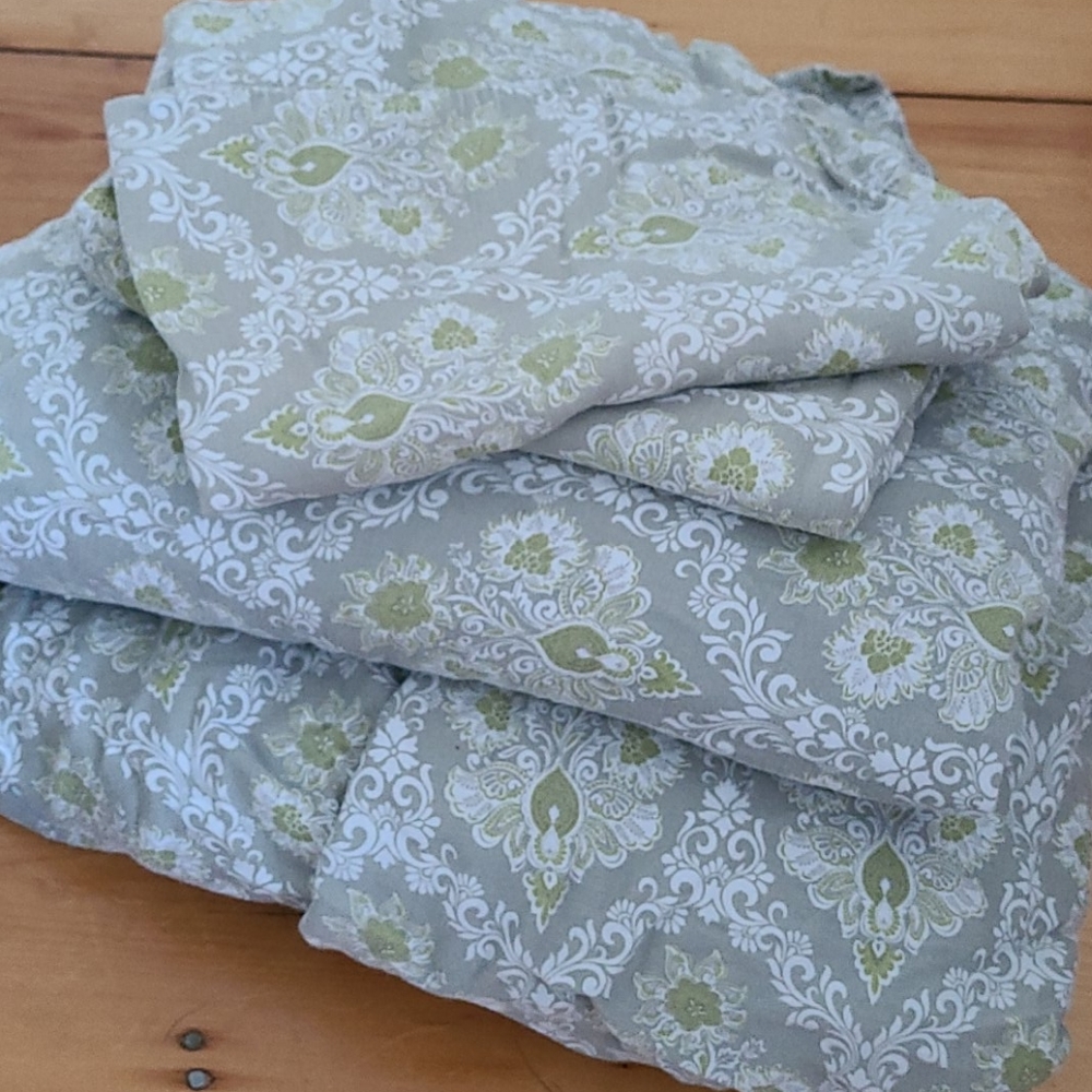 100% cotton full sheet set